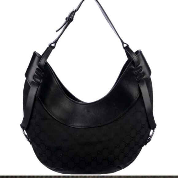 Gucci Crescent Canvas monogram Half Moon H… - Picture 9 of 10